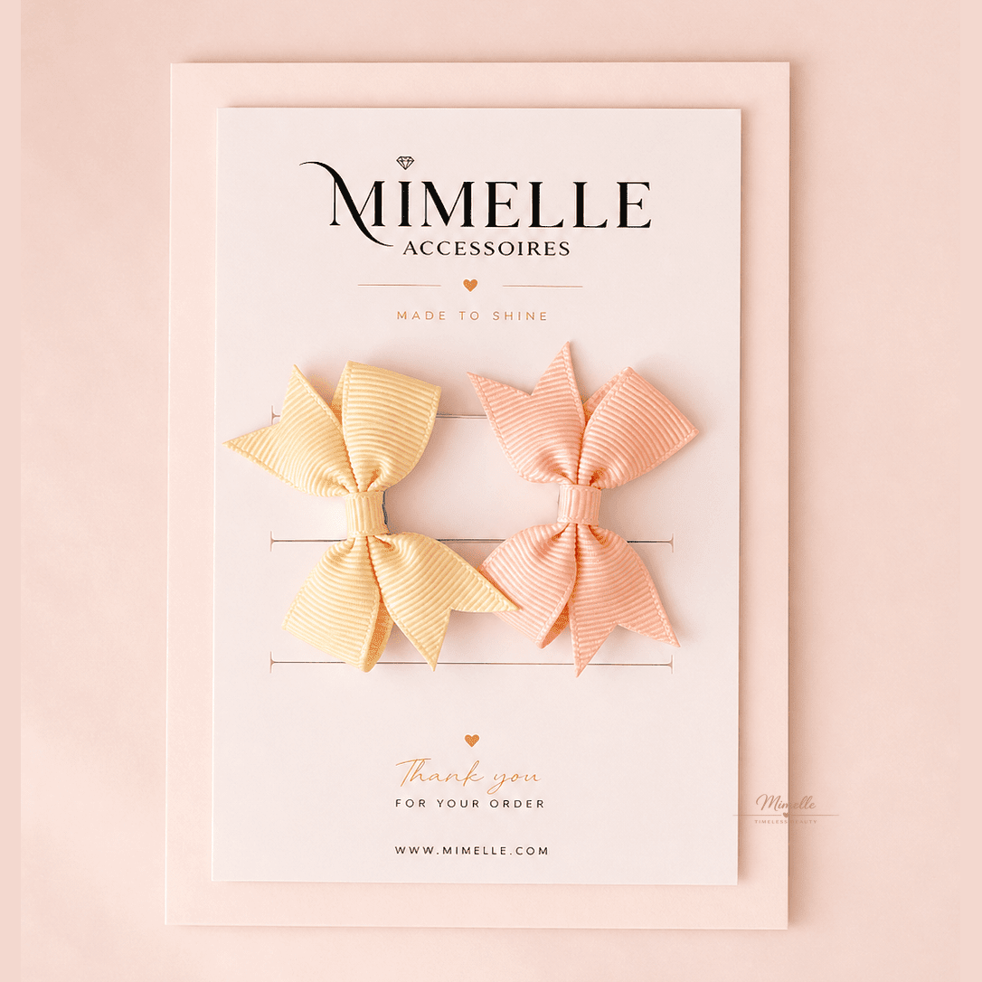 Pastel Bow Set – Amélie