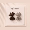Brown Bow Set – Amélie