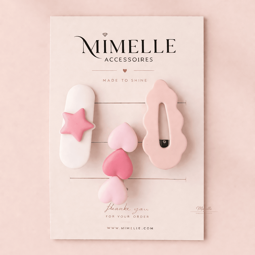 Blush Pink Clip – Élenoir
