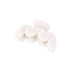 Fluffy haarklem zigzag