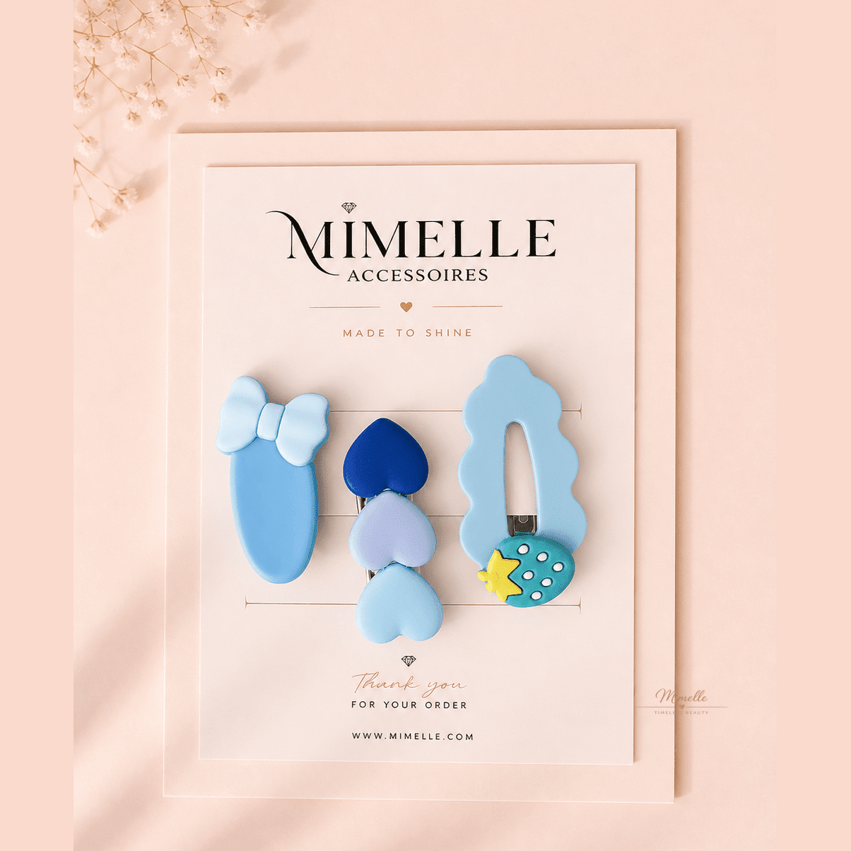 Baby blue Clip – Éloise