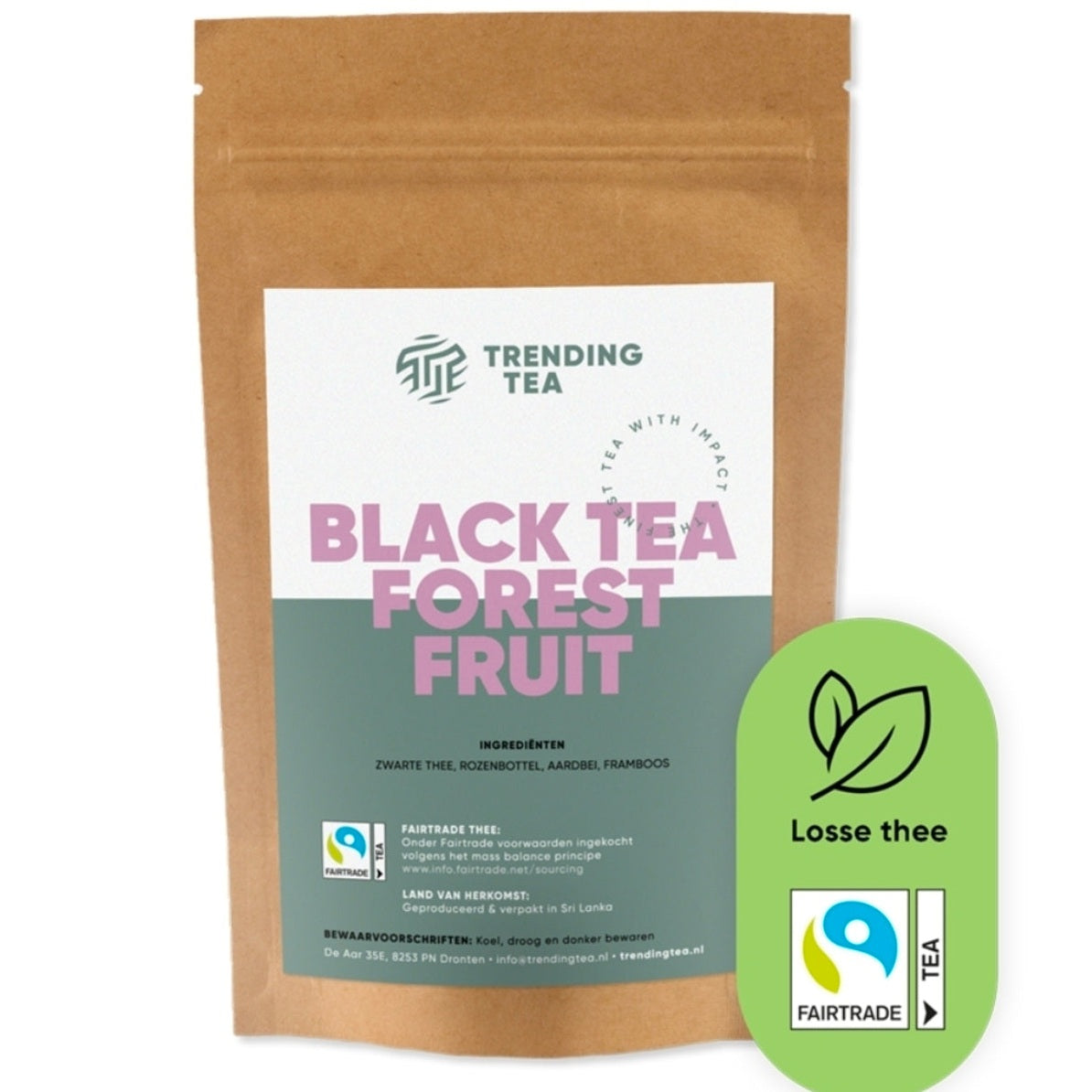Zwarte Thee Bosvruchten