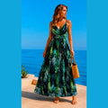 Isla Palm Maxi Dress